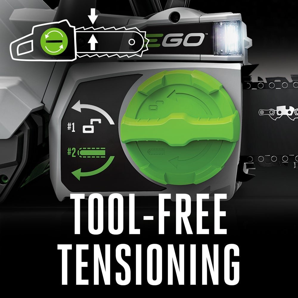 EGO POWER+ 18-in. Cordless Chainsaw, 45cc Equivalent - Image 3