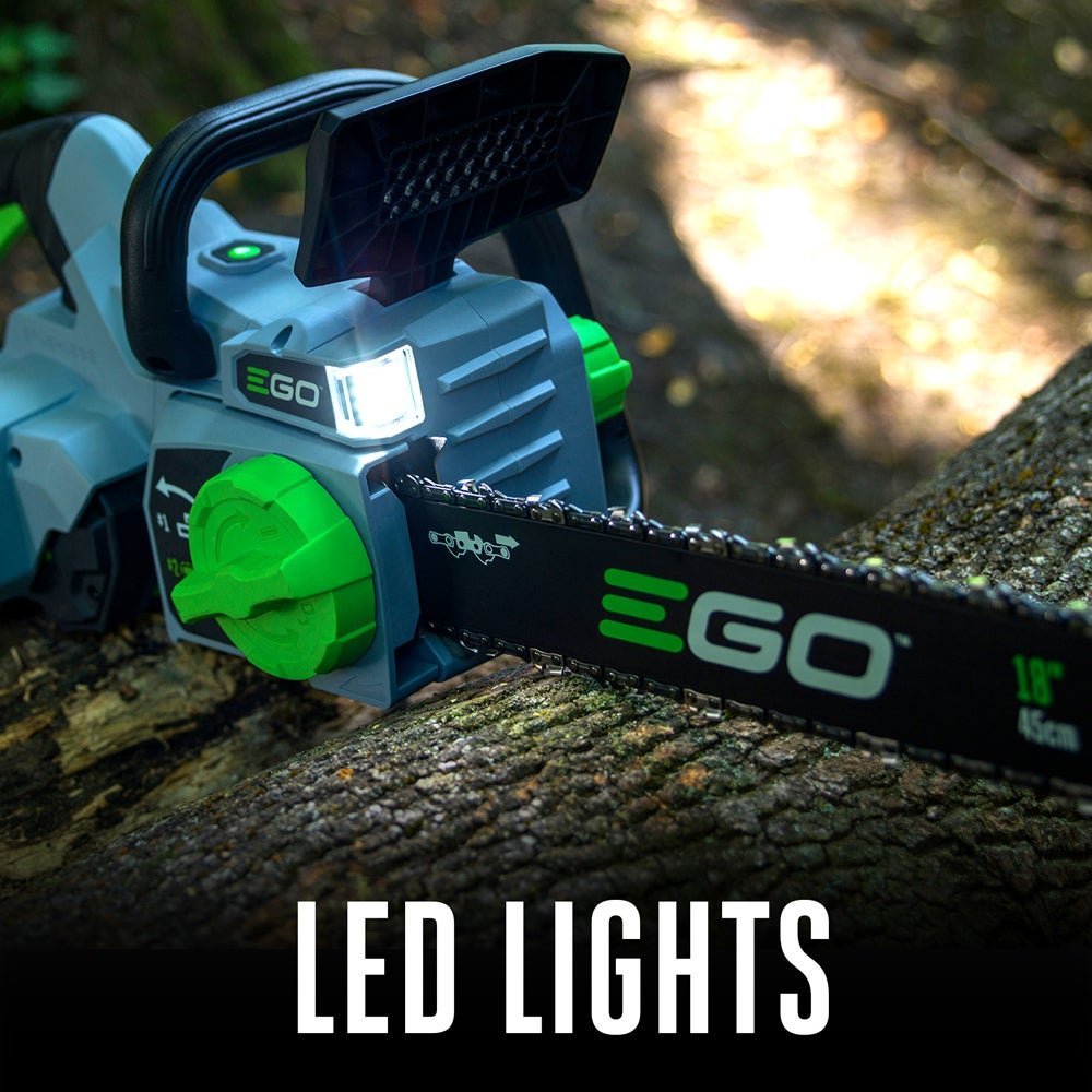 EGO POWER+ 18-in. Cordless Chainsaw, 45cc Equivalent - Image 4