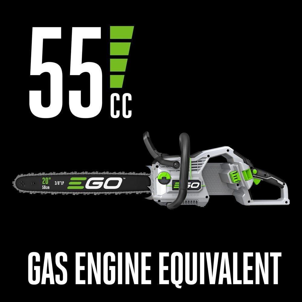 EGO POWER+ 20-in. Cordless Chainsaw, 55cc Equivalent - Image 3