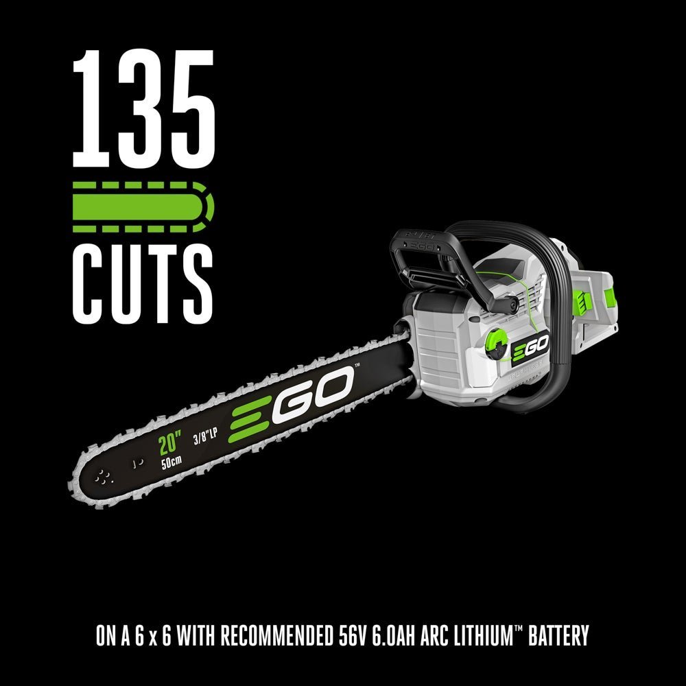 EGO POWER+ 20-in. Cordless Chainsaw, 55cc Equivalent - Image 4