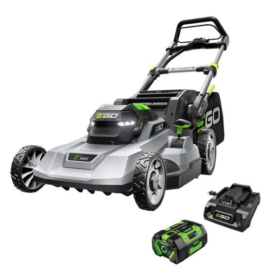 EGO POWER+ LM2114 21-inch push mower kit with battery and charger