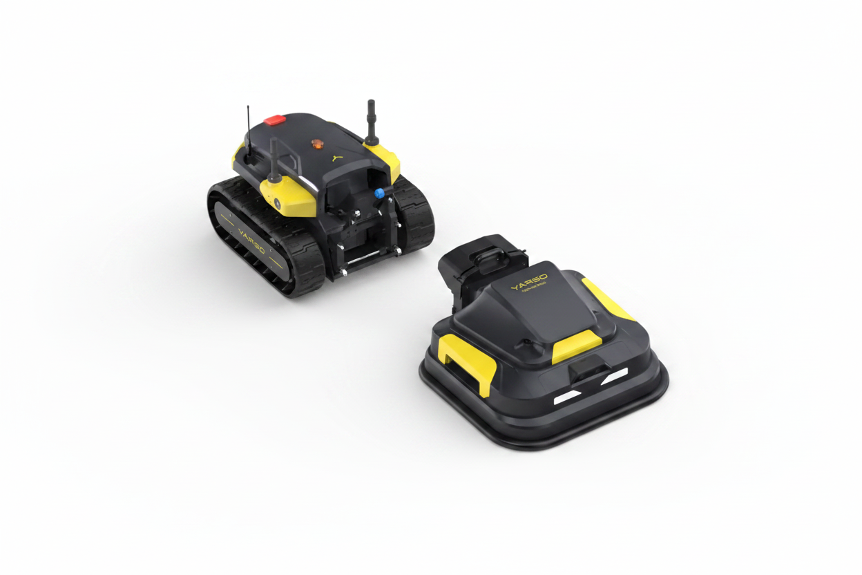 Yarbo Lawn Mower system with Yarbo Core and mower module